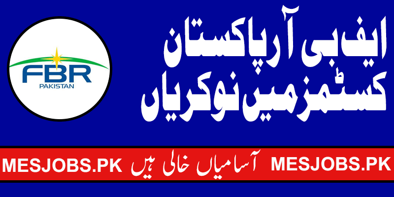 Pakistan Customs Jobs